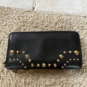 Women’s Black Studded Juicy Couture Wallet